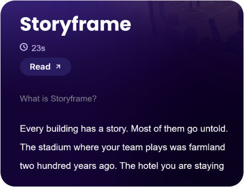 StoryFrame story preview